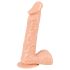 Evropski ljubavnik - realistični dildo - veliki (natur)
