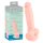Medical - medicinska silikonska dildo (18cm) - prirodno