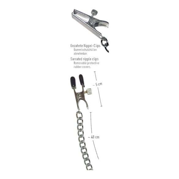 Lanac sa podesivom štipaljkom