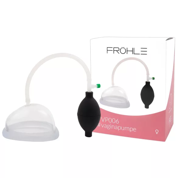 Fröhle - Medicinska pumpa za vaginu (prozirna)