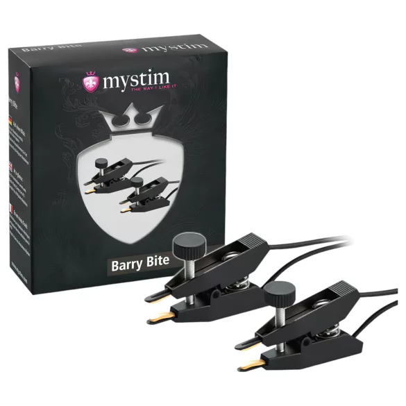 mystim Barry Bite - elektro štipaljke (2 kom)