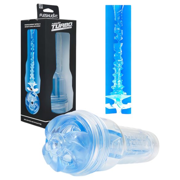 Fleshlight Turbo Thrust - vakuumski masturbator (plava)