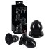 You2Toys - Set za rastezanje analnih čepova - 3 komada (crni)