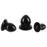 You2Toys - Set za rastezanje analnih čepova - 3 komada (crni)