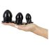 You2Toys - Set za rastezanje analnih čepova - 3 komada (crni)