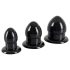 You2Toys - Set za rastezanje analnih čepova - 3 komada (crni)