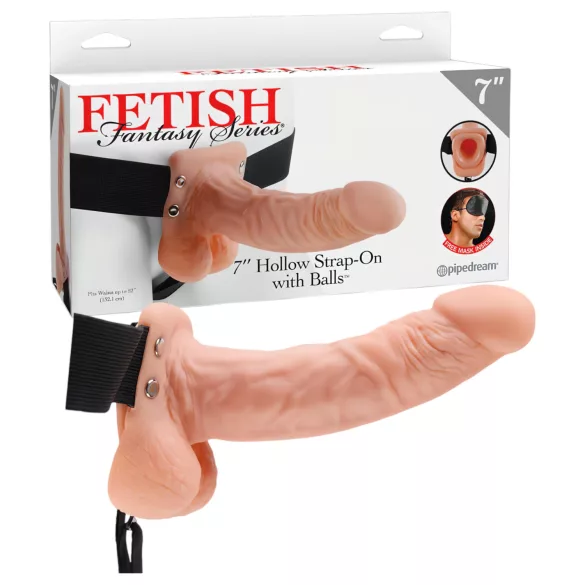 Fetiš kaiš sa dildo dodatkom 7 - prirodni izgled