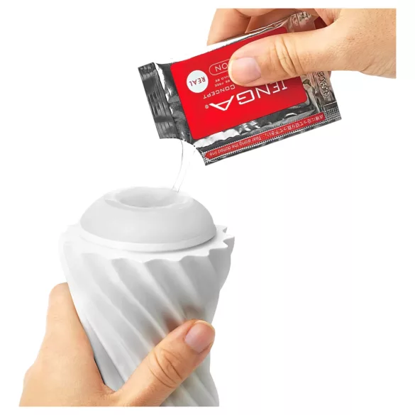 TENGA Flex - masturbator (bela)