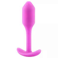   b-vibe Snug Plug 1 - analni plug s unutrašnjom težinom (55g) - roze