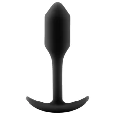   b-vibe Snug Plug 1 - analni čep sa unutrašnjom težinom (55g) - crni