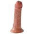 Kraljevski Cock 6 dildo (15 cm) - braon