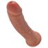 King Cock 8 Dildo (20 cm) - tamni natur