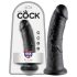 King Cock 20 cm dildo - crno