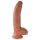 Kraljevski dildo sa testisima 23 cm (braon)
