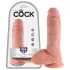 Kraljevski Penis 20cm sa Testisima - Prirodna Boja