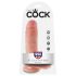 Kraljevski Penis 20cm sa Testisima - Prirodna Boja