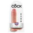 Kraljevski Penis 20cm sa Testisima - Prirodna Boja