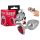 You2Toys - Dijamant analni plug, 85g (srebrno-crveni)