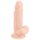 Nature Skin - realistično dildo sa vakumom - prirodna boja (mali)