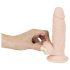 Nature Skin - realistično dildo sa vakumom - prirodna boja (mali)
