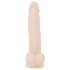 Nature Skin - vakumski, realistični dildo - prirodna boja (srednji)