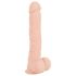 Nature Skin - prirodan dildo sa vakuumom - veliki format
