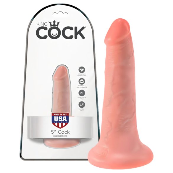 King Cock 5 дилдо (13 cm) - природна боја