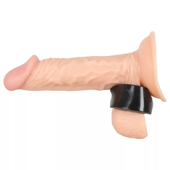Rebel Ball - Prsten za penis i set za istezanje - (crna)