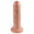King Cock 6 - реалистичан дилдо (15 cm) - природна боја