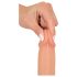 Realistixxx - Realistični dildo sa vakuumom (22cm) - prirodan