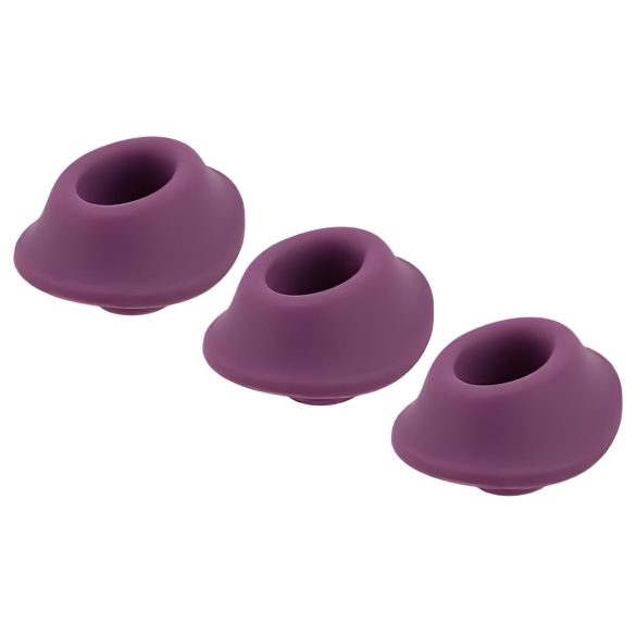 Set zamenskih silikonskih nastavaka za Womanizer Classic S - ljubičasta (3 kom)