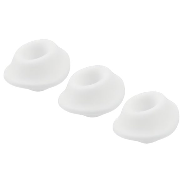 Womanizer Premium S - set zamenljivih uzglavlja - beli (3 kom)