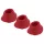 Womanizer Premium M - set zamenskih glava - crvena (3 kom)