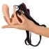 You2Toys - Strap-on srednji - šuplji dildo na kaiš - prirodna boja
