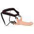 You2Toys - Strap-on - šuplji dildo (veliki) - prirodna boja