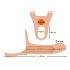 You2Toys - Strap-on - šuplji dildo (veliki) - prirodna boja