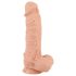 realistixxx Giant XXL - realistični dildo (32cm) - prirodna boja