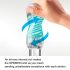 TENGA Spinner Tetra - masturbator (prozirni)