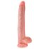 Kraljevski penis 35cm sa testisima - natur boja