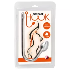   You2Toys - алуминијумска анална кука (179g) - сребрна