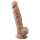 Silexd 7 - dildo sa vakuumom - 17,5 cm (prirodna boja)