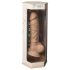 Silexd 7 - Dildo sa vakumom - 17,5cm (naturalan)