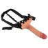 Realistixxx Strap-on - šuplji dildo za pripajanje (prirodna boja)