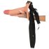 Realistixxx Strap-on - šuplji dildo za pripajanje (prirodna boja)