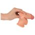 Realistixxx - produživač penisa s prstenom - 19cm (natur)
