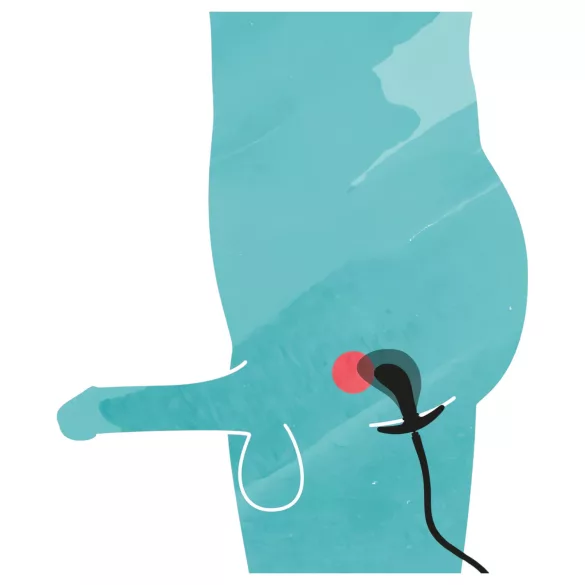 You2Toys - pumpajući analni čep za širenje (crni)