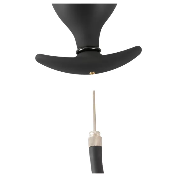 You2Toys - pumpajući analni čep za širenje (crni)