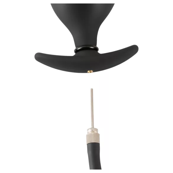 You2Toys - pumpajući analni čep za širenje (crni)