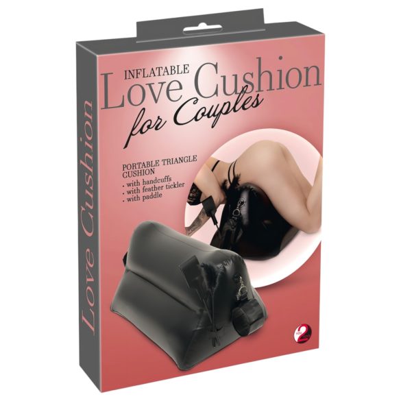 You2Toys Love Cushion - Set naduvavajućih jastuka za seks (crna)