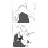 You2Toys Love Cushion - Set naduvavajućih jastuka za seks (crna)